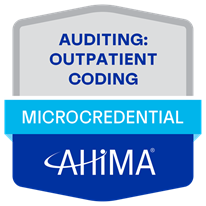 Auditing: Outpatient Coding Microcredential
